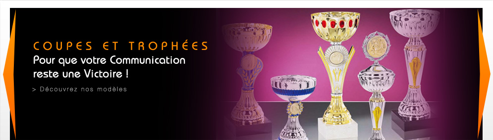 Dcouvrez nos supports coupes et trophes